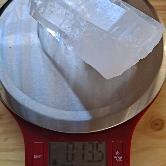 Large Quartz Crystal Point with Trigger Crystal Growths - Picture 9 of 9